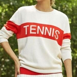 Tory Burch Tory Sport Cashmere Tennis Sweater